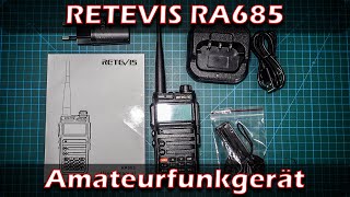 Retevis RA685 und das Programmieren am PC +UPDATE 02.02.2023: Programmieren mit CHIRP IST möglich!+