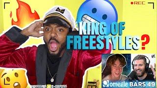 IS HE THE KING OF FREESTYLES?! Harry Mack - Omegle Bars 49 REACTION!