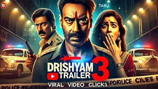 Drishyam 3 Trailer | Ajay Devgn | Tabu | Akshaye Khanna | Shriya Saran | Big Twist Revealed!