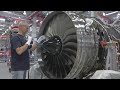 Rolls Royce Trent production of turbojet engines