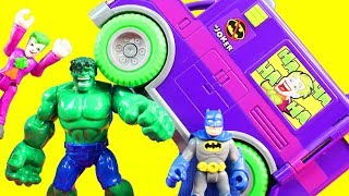 Batman Rescues His Friends | The Joker Tries To Stop Hulk