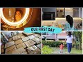 தமிழில்: How was our first day| Setting up kitchen First is always the best idea | Damage in Bedroom