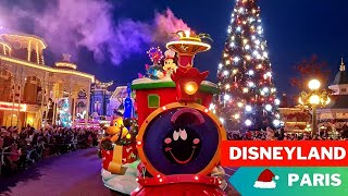 Disneyland Paris, Mickey’s Dazzling Christmas Parade, 15th November 2023, 17h20 / 5:20pm