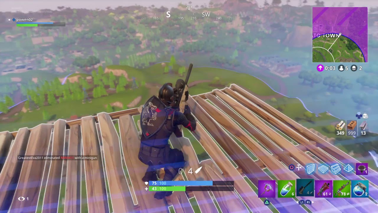 Fortnite Skybase Challenge Youtube