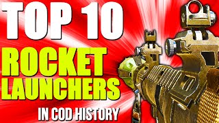 "BEST ROCKET LAUNCHERS" In Cod History (Top 10 - Top Ten) "Call of Duty" | Chaos