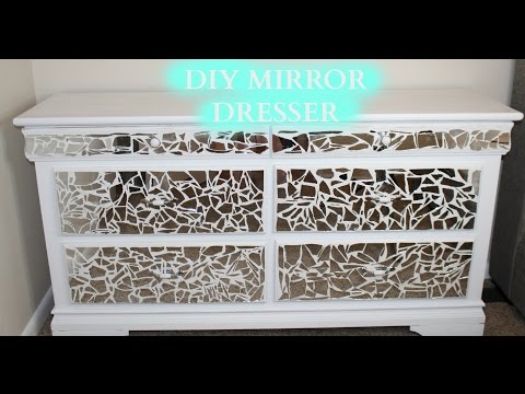 Diy Glitter Dresser Mirrored Dresser Walmart