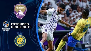 Al Ain vs. Al Nassr: Extended Highlights | AFC Champions League | CBS Sports Golazo
