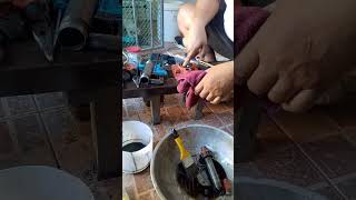 Paanu mag repair ng bottle hydraulic jack para magamit ulit. #car #hydraulicjack #repair #boykulikot