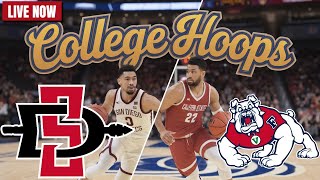 San Diego State vs California State Fresno Bulldog Live Match | NCAA Men's College Basketball 2025