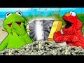 Kermit the Frog and Elmo find $1,000,000 of BURIED TREASURE!