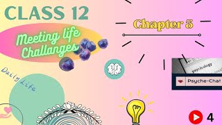 Meeting Life Challanges | Chapter 3 | Class 12 |  Effects of Stress | E4