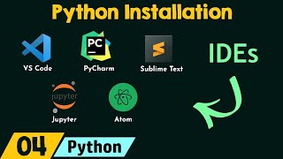 Python Installation and IDEs