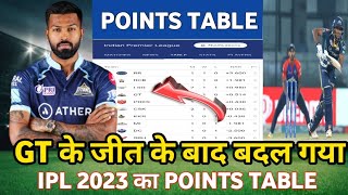 IPL 2023 Today Points Table | DC vs GT After Match Points Table | Ipl 2023 Points table | Gt vs DC