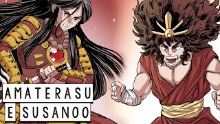 Amaterasu e Susanoo: O Mito da Caverna e o Terrível Dragão - Mitologia Japonesa - Foca na História