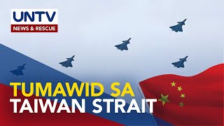 8 Chinese fighter jets, tumawid sa median line ng Taiwan Strait