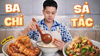 Bí Quyết Làm Ba Chỉ Chiên Lắc Sả Tắc Giòn Rụm, Cắn Miếng Nào Đã Miếng Đó | Bon đây nè