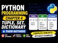 Chapter 4 : Python | Tuple, Set & Dictionary with Methods | Data Analyst 2026 | Beginner Guide