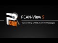 PCAN-View 5: Transmitting CAN and CAN FD messages