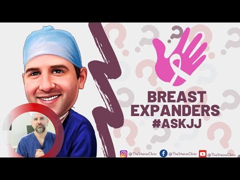 How long do expanders stay in after mastectomy?