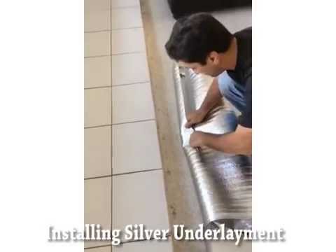How To Lay Laminate Flooring With Wickes Laying Moisture Barrier How To Install Silver Laminate Flooring Underlayment