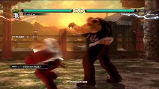 TEKKEN6BR STEVE FOX COMBO143