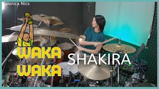 Official World Cup Song - Waka Waka (This Time for Africa) - Shakira || Drum Cover by KALONICA NICX