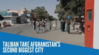 Taliban take Afghanistan's second biggest city