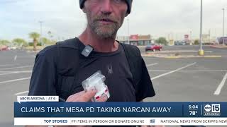 ABC15 looks into reports of Mesa PD officers taking NARCAN from citizens