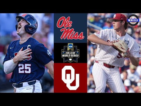 Ole Miss Vs Oklahoma | Game 1 College World Series Finals | 2022 ...