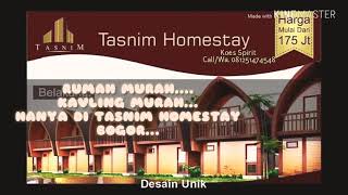 RUMAH MURAH VILLA MURAH 175 JUTA...! HANYA DI TASNIM HOMESTAY BOGOR