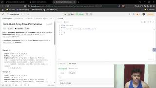 Solve LeetCode #1920: Build Array from Permutation