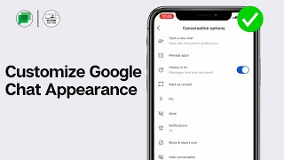 How to Modify Chat Themes and Backgrounds in Google Chat App 2024 | Customize Google Chat Appearance