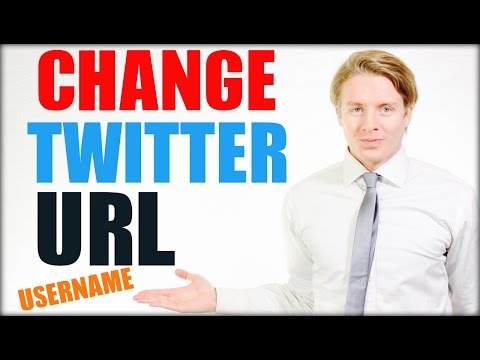 How to change Twitter URL @ username - 2016 Tutorial How to change Twitter URL @ username - 2016 Tutorial