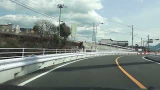 4K　徳島県道12号　東行き　全線　等速　徳島県三好市・池田町→美馬市→阿波市→上板町→板野町→鳴門市　2022年3月撮影版