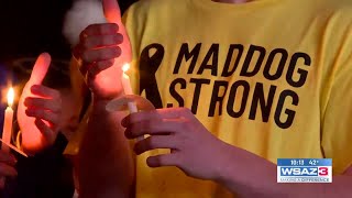 Candlelight vigil held for Maddox Potter