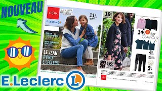 catalogue LECLERC du 13 au 24 septembre 2022 💝💛 JEAN Arrivage - FRANCE