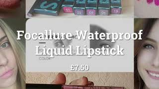 Focallure Waterproof Liquid Lipstick