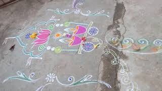 ರಥ ಸಪ್ತಮಿ ರಂಗೋಲಿratha saptami Rangoli