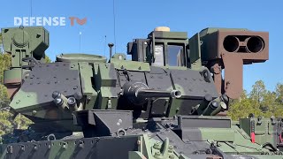 The US Army Test The New Bradley M2A4 Infantry Fighting Vehicle
