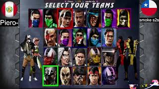 Piero- VS. Smoke s2s ultimate mortal kombat 3 fightcade online umk3 #alexmk