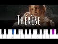 Thérèse ~ Maya Hawke (piano tutorial)