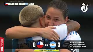 Chile 0-3 Argentina Amistoso FIFA Femenina 22-02-2025 COMPACTO COMPLETO RESUMEN