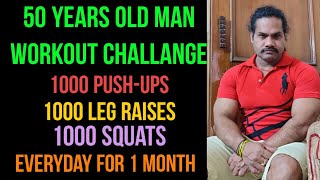 50 years old man workout challange | DcFitTips