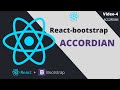 Accordion ⚛️React-bootstrap | Components