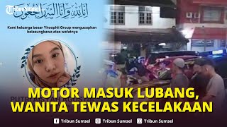 Pamit ke ATM, Putri Warga Palembang Tewas Tabrak Truk Usai Jatuh Dari Motor Imbas Jalan Berlubang
