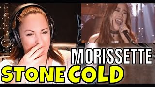Morissette Amon  | STONE COLD |  TIENES QUE VERLA | Vocal Coach Reaction  (live) & analysis