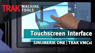 SINUMERIK ONE Touchscreen and Interface