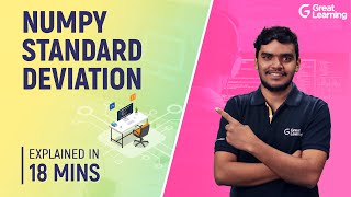 NumPy Standard Deviation | NumPy Statistical Functions | Great Learning