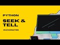 Understanding Python's seek() and tell() Functions for Navigating Files in Python | 2MinutesPy