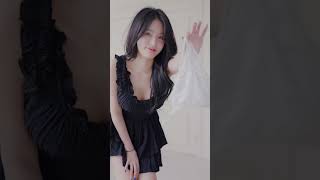 韩国美女模特 Judy No Bra LookBook P2